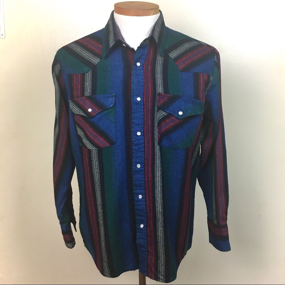 Rock Creek Ranch Western Pearl Snap Button Shirt